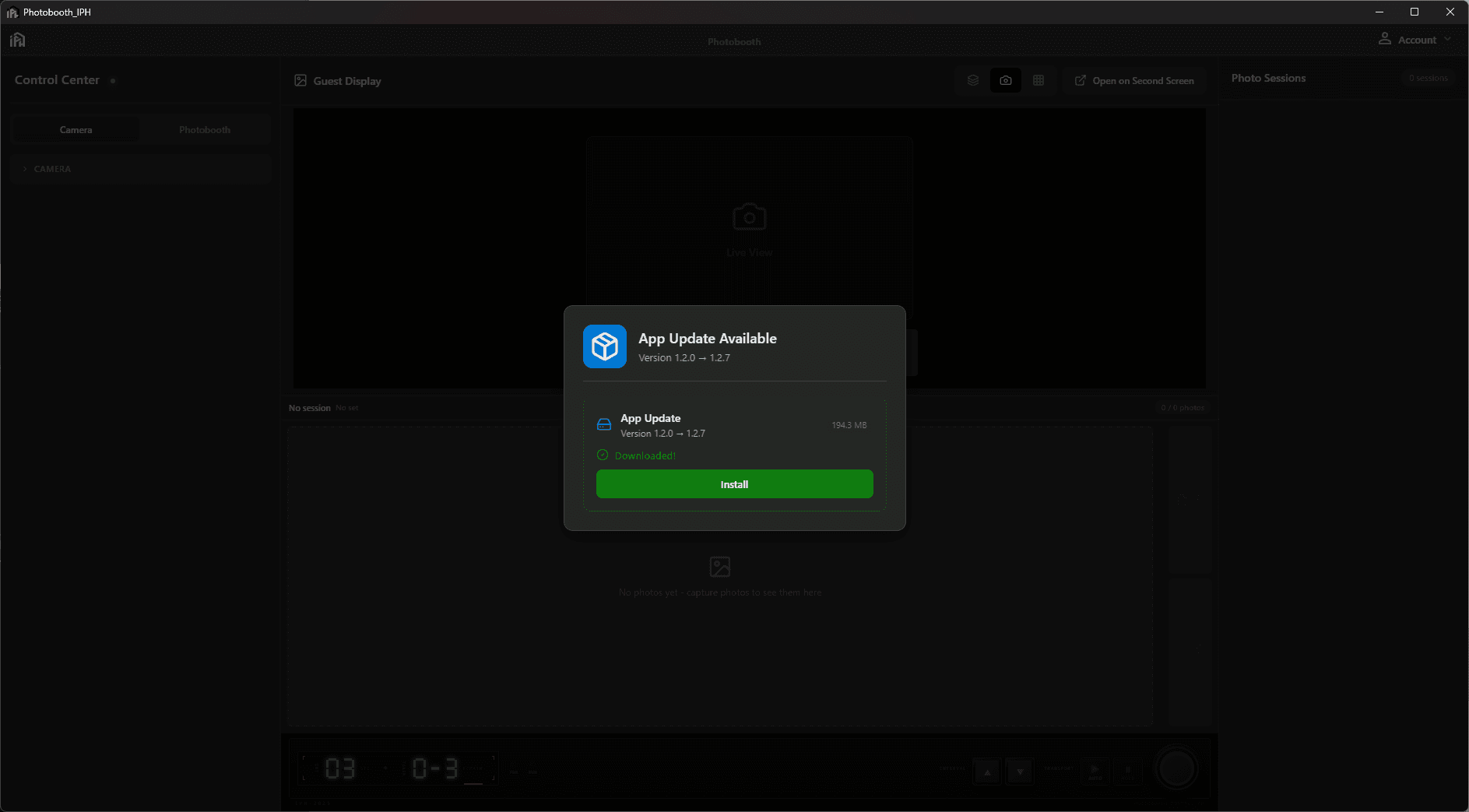 Install MSI update